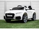 Masinuta electrica pentru copii, Audi TTRS 2x 35W 12V, BT White